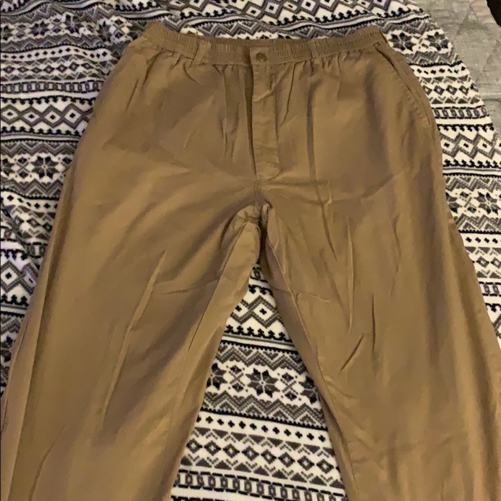 Men’s flannel lined slacks